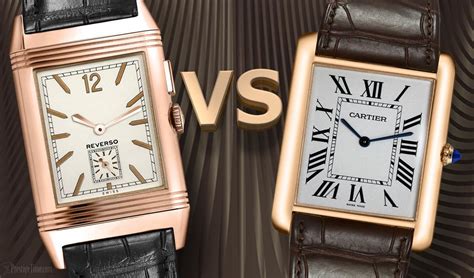 cartier tank vs reverso watch